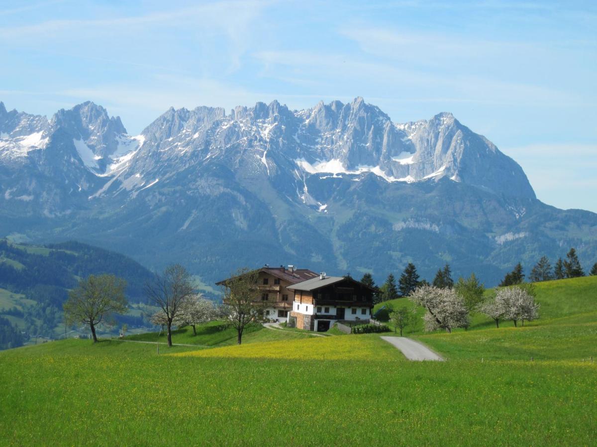 Hahnenkammblick Villa Kitzbuhel Bagian luar foto