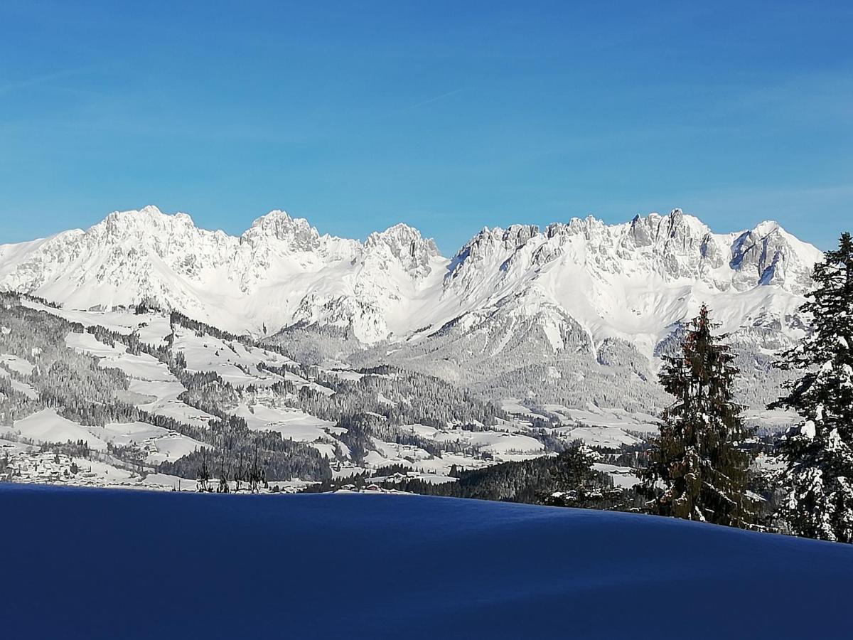 Hahnenkammblick Villa Kitzbuhel Bagian luar foto