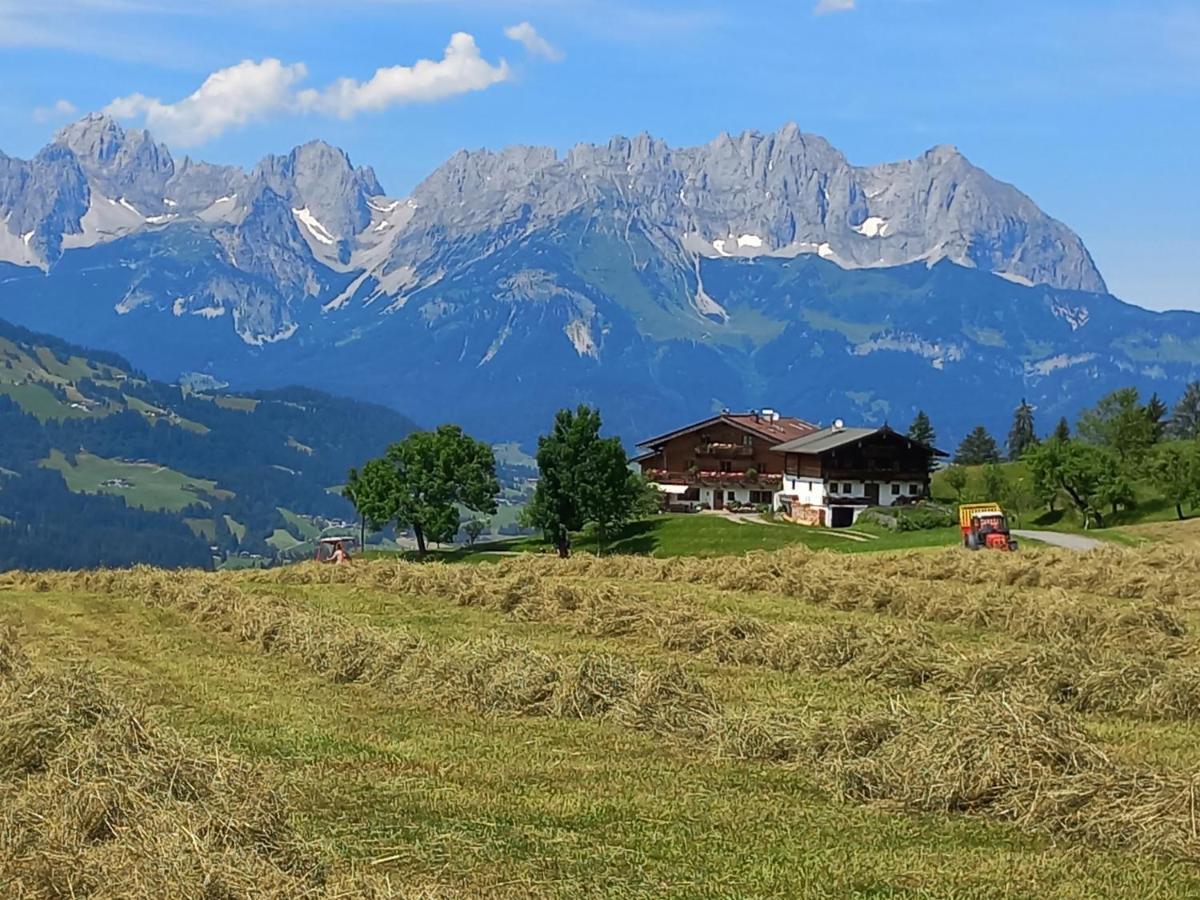 Hahnenkammblick Villa Kitzbuhel Bagian luar foto