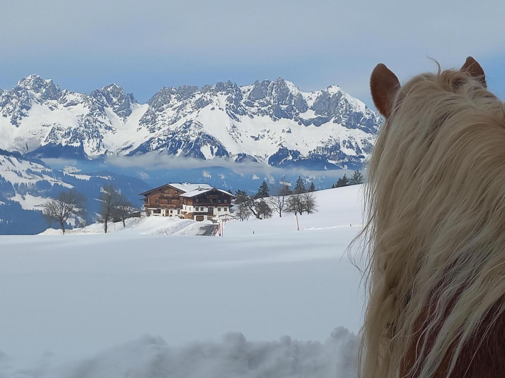 Hahnenkammblick Villa Kitzbuhel Bagian luar foto