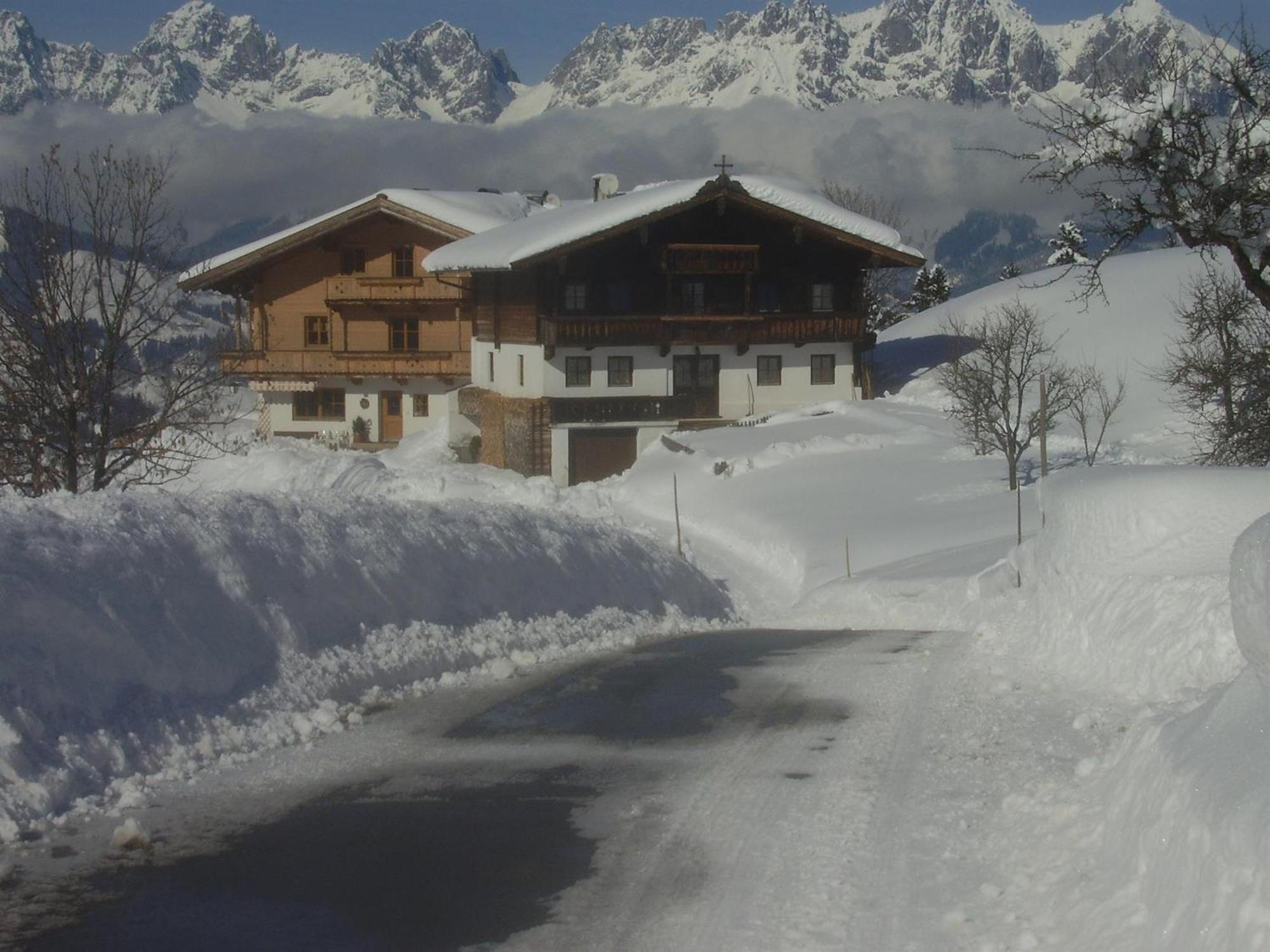 Hahnenkammblick Villa Kitzbuhel Bagian luar foto